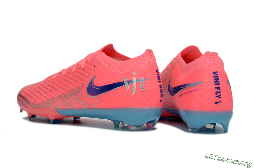 Nike Air Zoom Mercurial Vapor 16 Elite FG Football Boots - Pink/Bright Coral/Deep Ocean 4