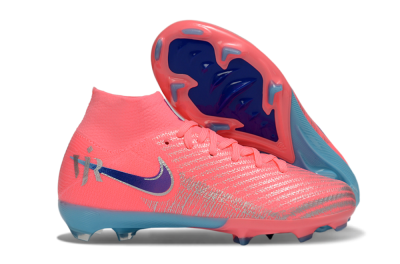 Nike Air Zoom Mercurial Superfly 10 Elite FG Football Boots - Pink/Bright Coral/Dark Purple