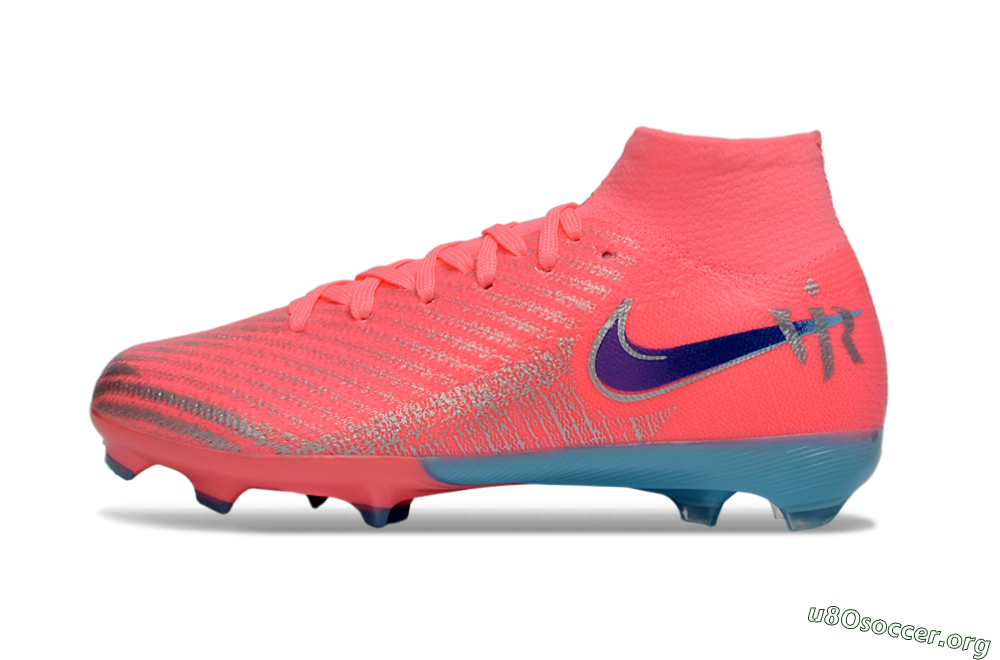 Nike Air Zoom Mercurial Superfly 10 Elite FG Football Boots - Pink/Bright Coral/Dark Purple 3