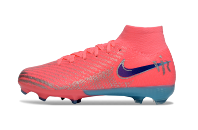 Nike Air Zoom Mercurial Superfly 10 Elite FG Football Boots - Pink/Bright Coral/Dark Purple
