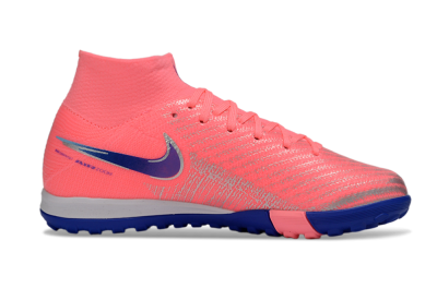 Nike Air Zoom Mercurial Superfly 10 Elite TF Football Shoes - Pink/Electric Pink/Deep Blue