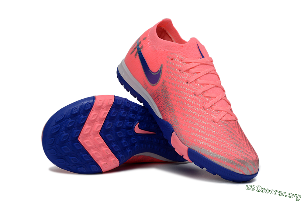 Nike Air Zoom Mercurial Vapor 16 Elite TF Football Shoes - Pink/Electric Pink/Night Blue 1