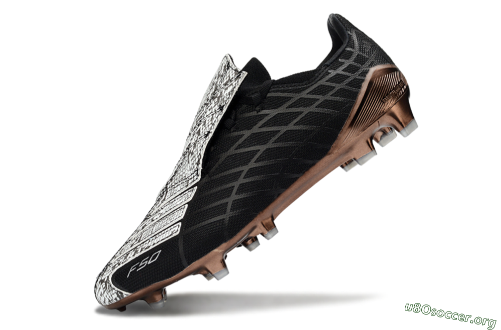 Adidas F50 Elite FG Football Boots - Black/Copper Highlight/White Accents 5