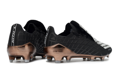 Adidas F50 Elite FG Football Boots - Black/Copper Highlight/White Accents