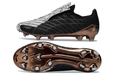 Adidas F50 Elite FG Football Boots - Black/Copper Highlight/White Accents