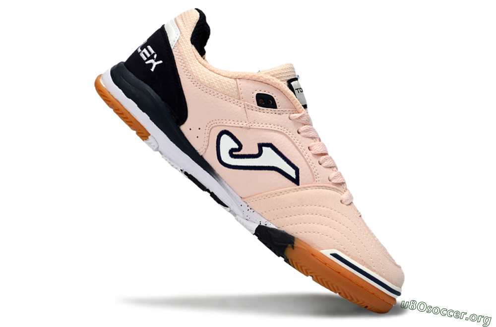 Joma Top Flex IC Football Shoes - Pink/Navy/White 4