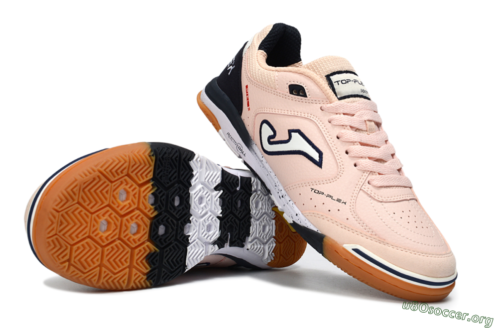 Joma Top Flex IC Football Shoes - Pink/Navy/White 1
