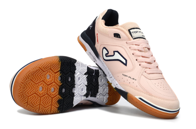 Joma Top Flex IC Football Shoes - Pink/Navy/White
