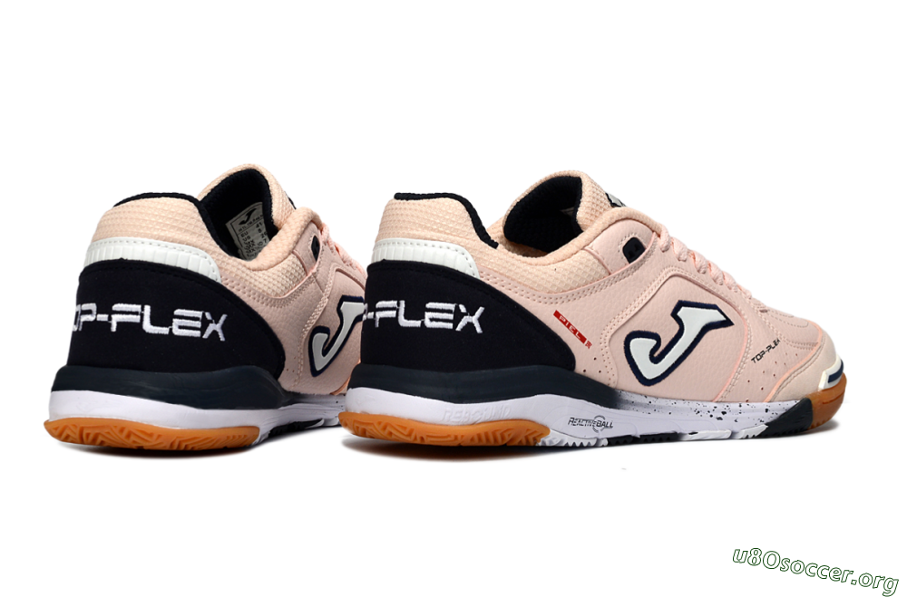 Joma Top Flex IC Football Shoes - Pink/Navy/White 6