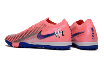 Nike Air Zoom Mercurial Vapor 16 Elite TF Football Shoes - Pink/Electric Blue/Silver