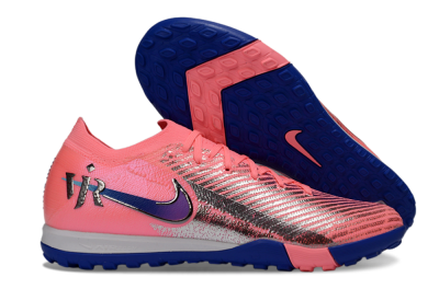 Nike Air Zoom Mercurial Vapor 16 Elite TF Football Shoes - Pink/Electric Blue/Silver