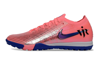 Nike Air Zoom Mercurial Vapor 16 Elite TF Football Shoes - Pink/Electric Blue/Silver