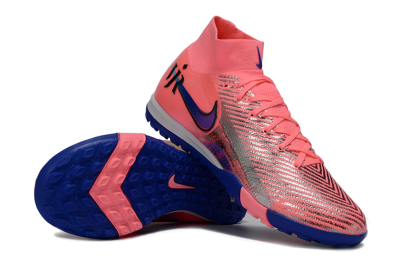 Nike Air Zoom Mercurial Superfly 10 Elite TF Football Shoes - Pink/Electric Pink/Deep Blue