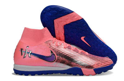 Nike Air Zoom Mercurial Superfly 10 Elite TF Football Shoes - Pink/Electric Pink/Deep Blue