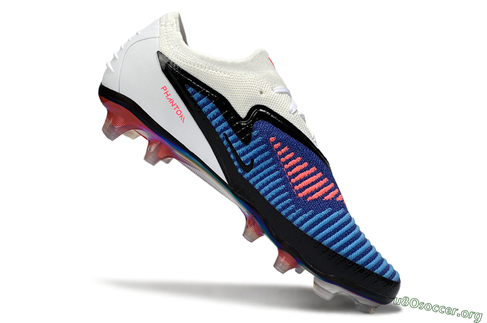 Nike Phantom 6 Low Elite FG Football Boots - Blue/Electric Blue/Black 4