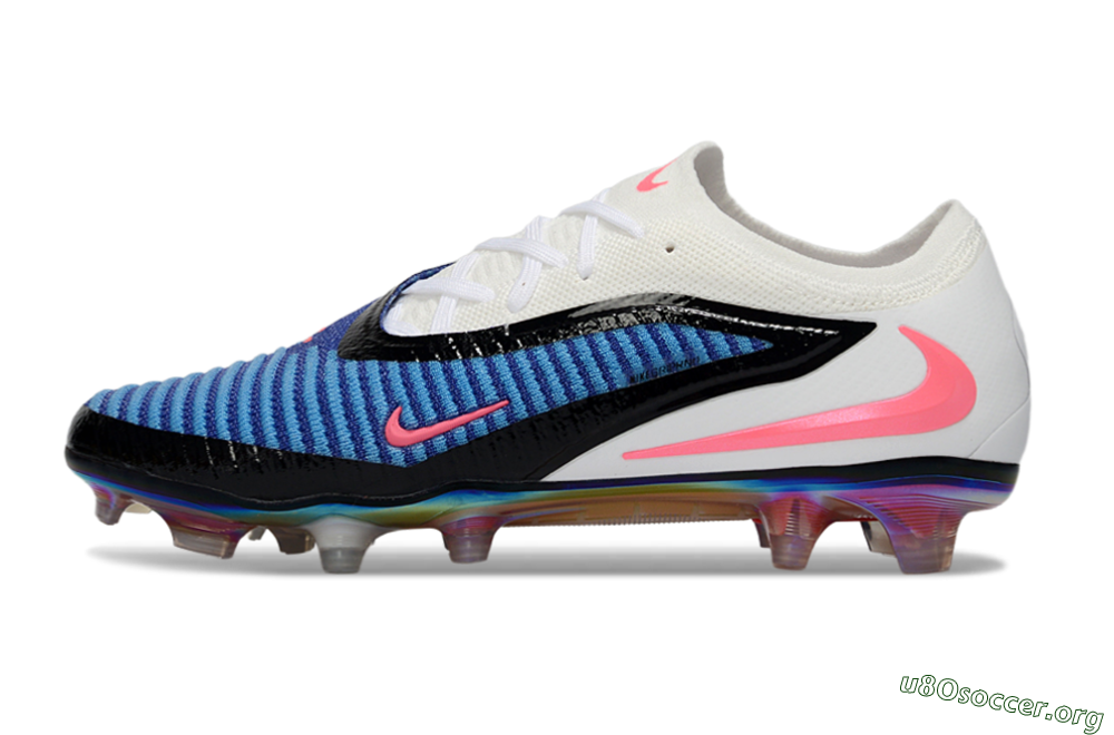 Nike Phantom 6 Low Elite FG Football Boots - Blue/Electric Blue/Black 3