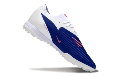 Nike Phantom 6 Low Elite TF Football Shoes - Blue/Bright Pink/Sleek White