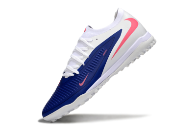 Nike Phantom 6 Low Elite TF Football Shoes - Blue/Bright Pink/Sleek White