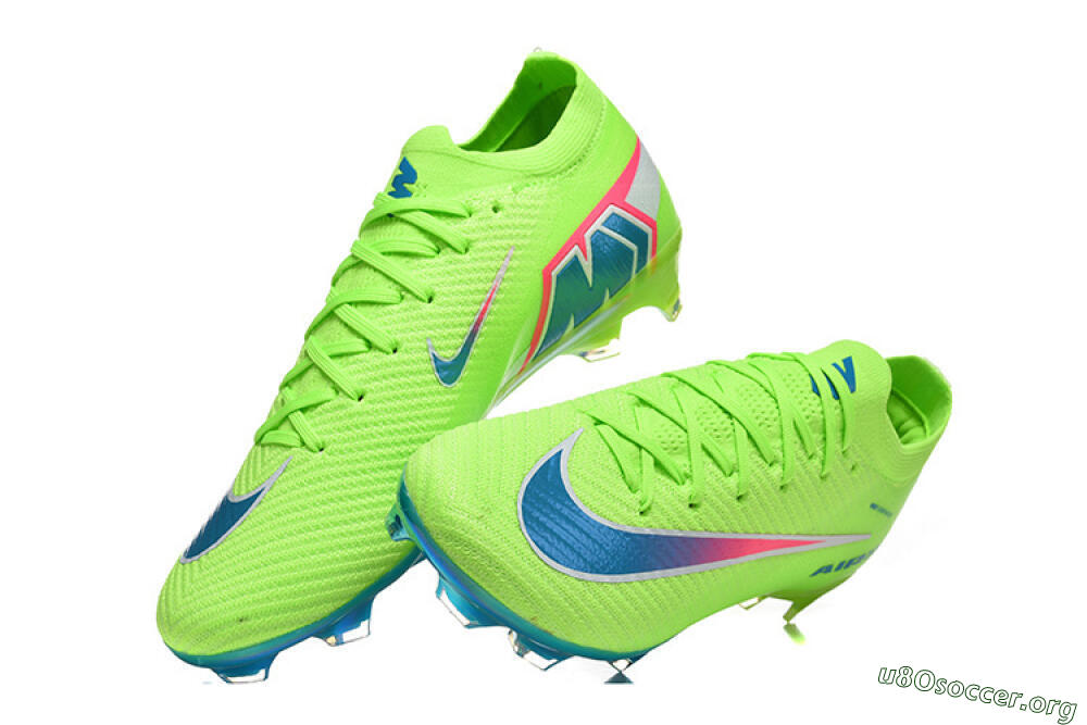 Nike Air Zoom Mercurial Vapor 16 Elite FG Football Boots - Lime/Neon Burst/Pink Splash 6