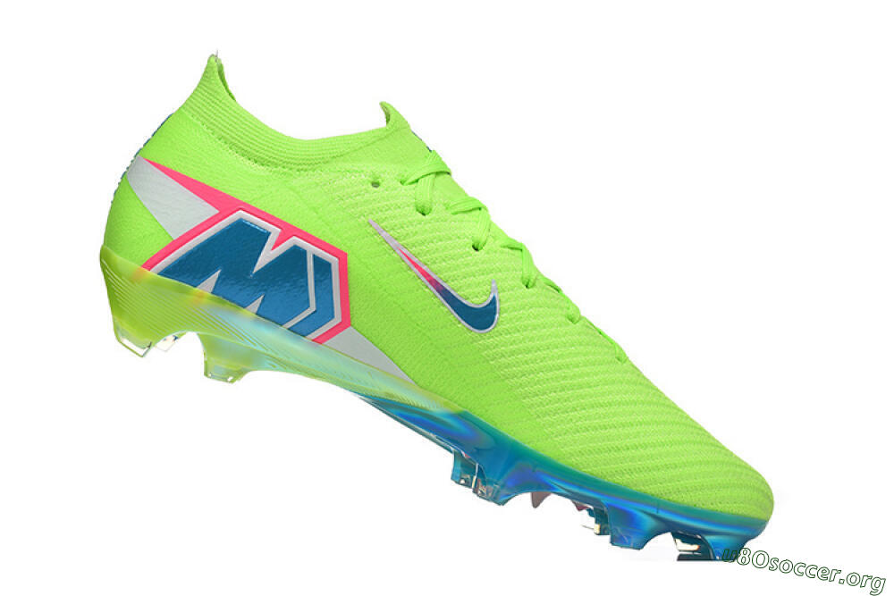Nike Air Zoom Mercurial Vapor 16 Elite FG Football Boots - Lime/Neon Burst/Pink Splash 7