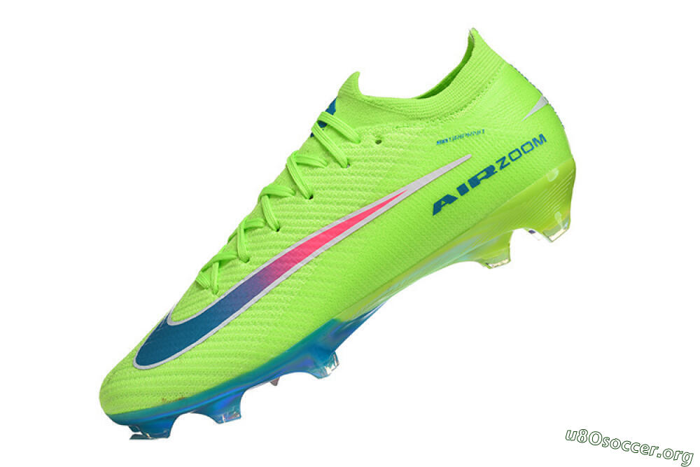 Nike Air Zoom Mercurial Vapor 16 Elite FG Football Boots - Lime/Neon Burst/Pink Splash 8
