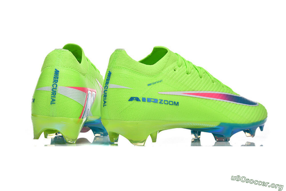 Nike Air Zoom Mercurial Vapor 16 Elite FG Football Boots - Lime/Neon Burst/Pink Splash 9