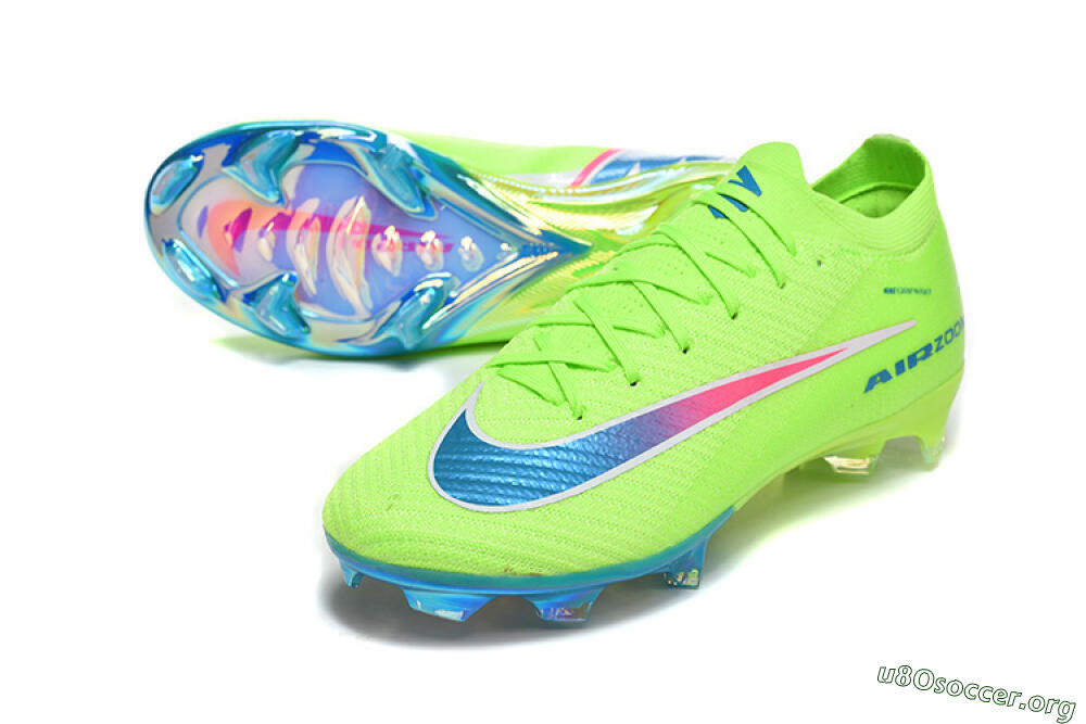 Nike Air Zoom Mercurial Vapor 16 Elite FG Football Boots - Lime/Neon Burst/Pink Splash 0