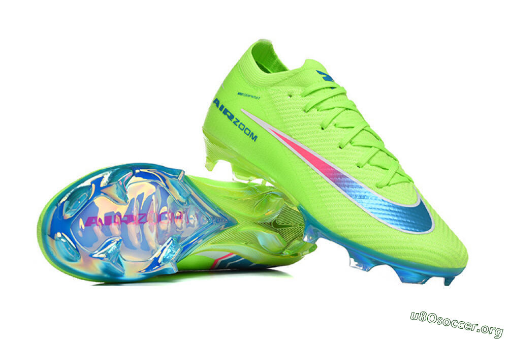 Nike Air Zoom Mercurial Vapor 16 Elite FG Football Boots - Lime/Neon Burst/Pink Splash 4