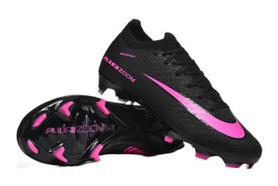 Nike Air Zoom Mercurial Vapor 16 Elite FG Football Boots - Black/Vibrant Pink/Glossy Black