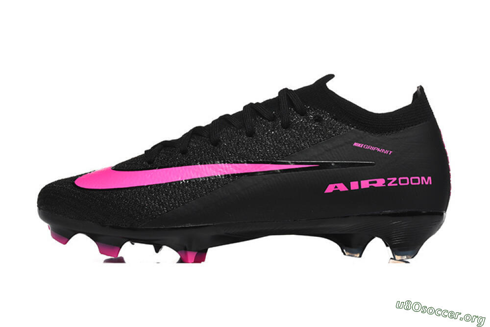 Nike Air Zoom Mercurial Vapor 16 Elite FG Football Boots - Black/Vibrant Pink/Glossy Black 3