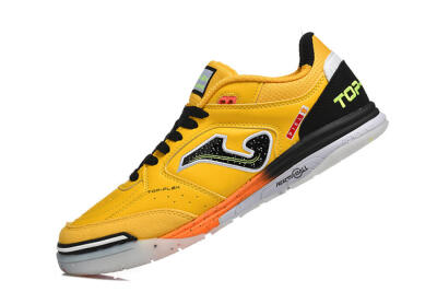 Joma Top Flex IC Football Shoes - Yellow/Bright Citrus/Jet Black