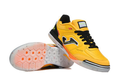 Joma Top Flex IC Football Shoes - Yellow/Bright Citrus/Jet Black