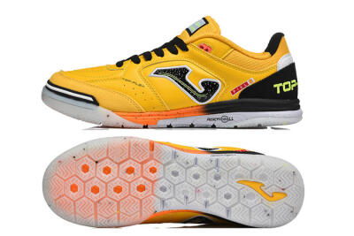Joma Top Flex IC Football Shoes - Yellow/Bright Citrus/Jet Black