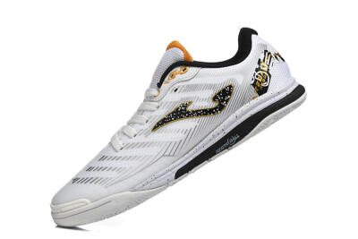 Joma Top Flex IC Football Shoes - White/Bold Yellow/Black