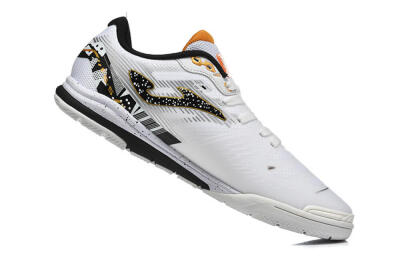Joma Top Flex IC Football Shoes - White/Bold Yellow/Black