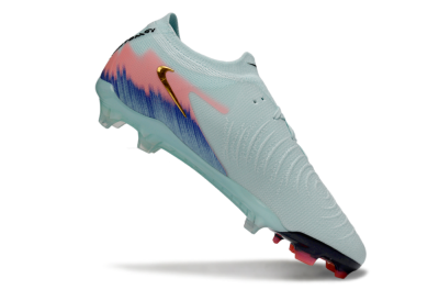 Nike Phantom GX 2 Elite FG Football Boots - Aqua/Coral Fade/Deep Blue