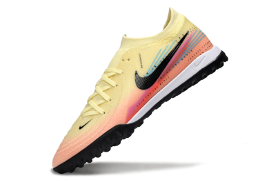 Nike Phantom GX 2 Elite TF Football Shoes - Yellow/Sunset Orange/Pink Lemonade