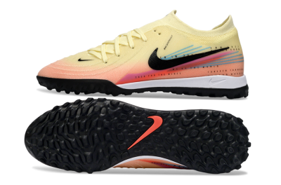 Nike Phantom GX 2 Elite TF Football Shoes - Yellow/Sunset Orange/Pink Lemonade