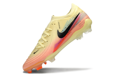 Nike Phantom GX 2 Elite FG Football Boots - Yellow/Peach Fusion/Sunrise Glow