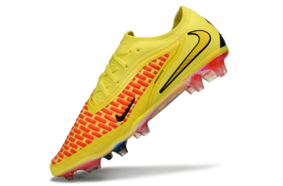 Nike Phantom 6 Low Elite FG Football Boots - Yellow/Vibrant Lemon/Fiery Sunset
