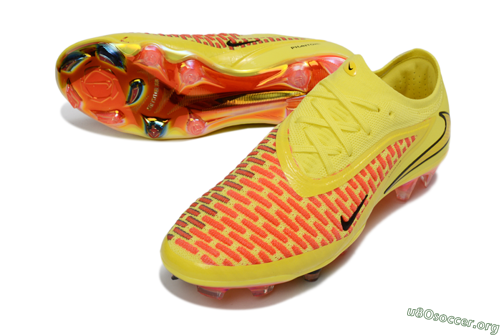 Nike Phantom 6 Low Elite FG Football Boots - Yellow/Vibrant Lemon/Fiery Sunset 0