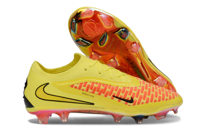Nike Phantom 6 Low Elite FG Football Boots - Yellow/Vibrant Lemon/Fiery Sunset