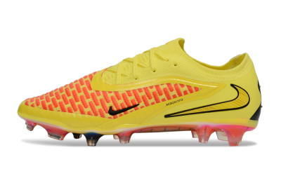 Nike Phantom 6 Low Elite FG Football Boots - Yellow/Vibrant Lemon/Fiery Sunset