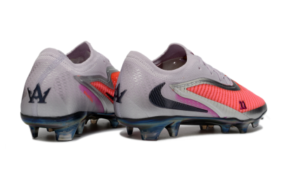 Nike Phantom 6 Low Elite FG Football Boots - Red/Bright Coral/Steel Gray