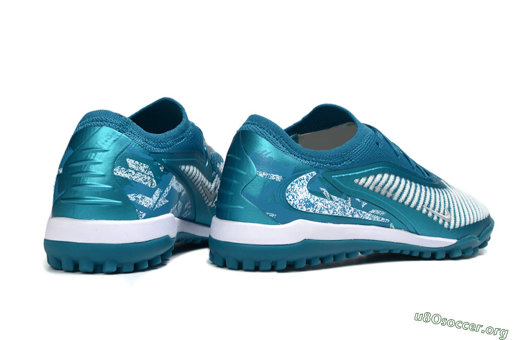 Nike Phantom 6 Low Elite TF Football Shoes - Teal/Cool Teal/White Burst 6