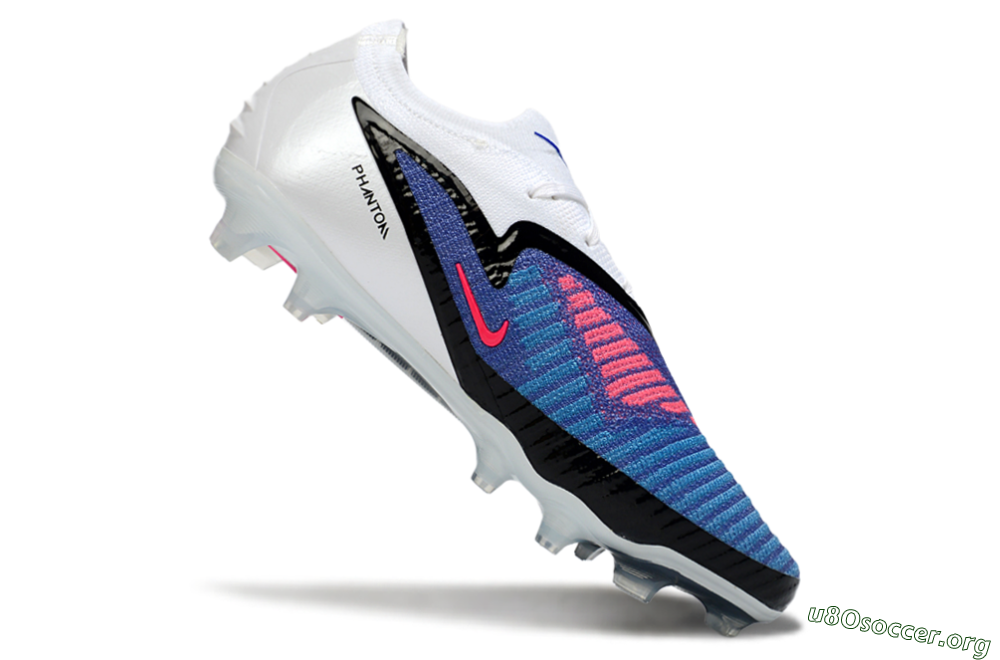 Nike Phantom 6 Low Elite FG Football Boots - Blue/Electric Blue/Hot Pink 5