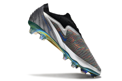 Nike Phantom 6 Low Elite FG Football Boots - Black/Neon Green/Fiery Orange