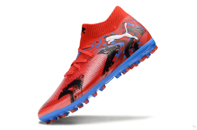 Puma Future 8 Ultimate MG Football Boots - Red/Electric Blue/Fiery Red