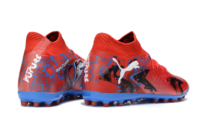Puma Future 8 Ultimate MG Football Boots - Red/Electric Blue/Fiery Red