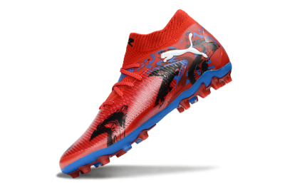 Puma Future 8 Ultimate FG Football Boots - Red/Electric Blue/Dynamic Black